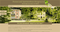 Desktop Screenshot of pension-menge.de